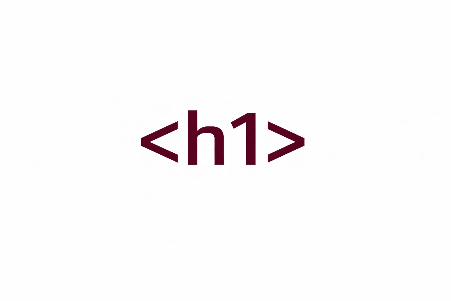 Заголовок <h1>